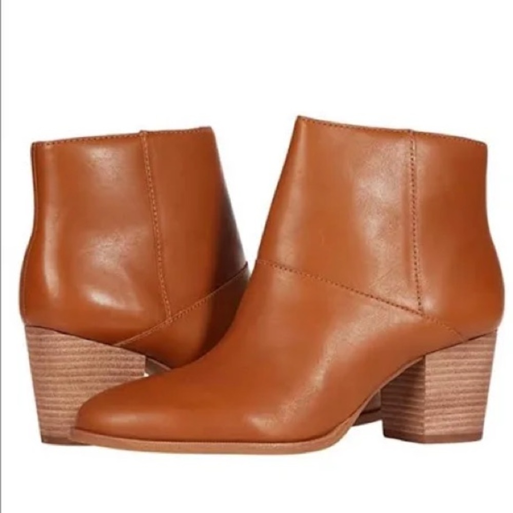 Madewell Becca leather booties sz 7